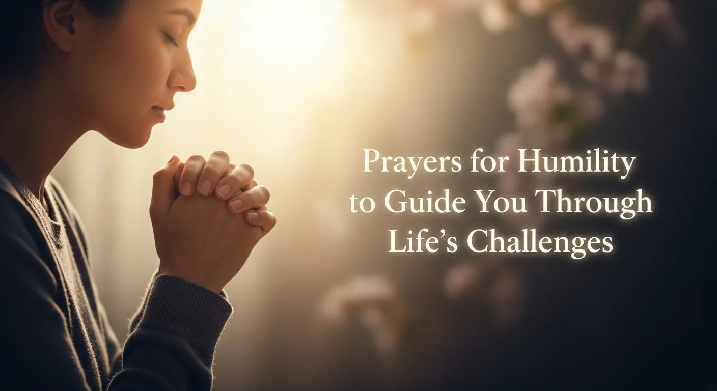 Prayers for Humility