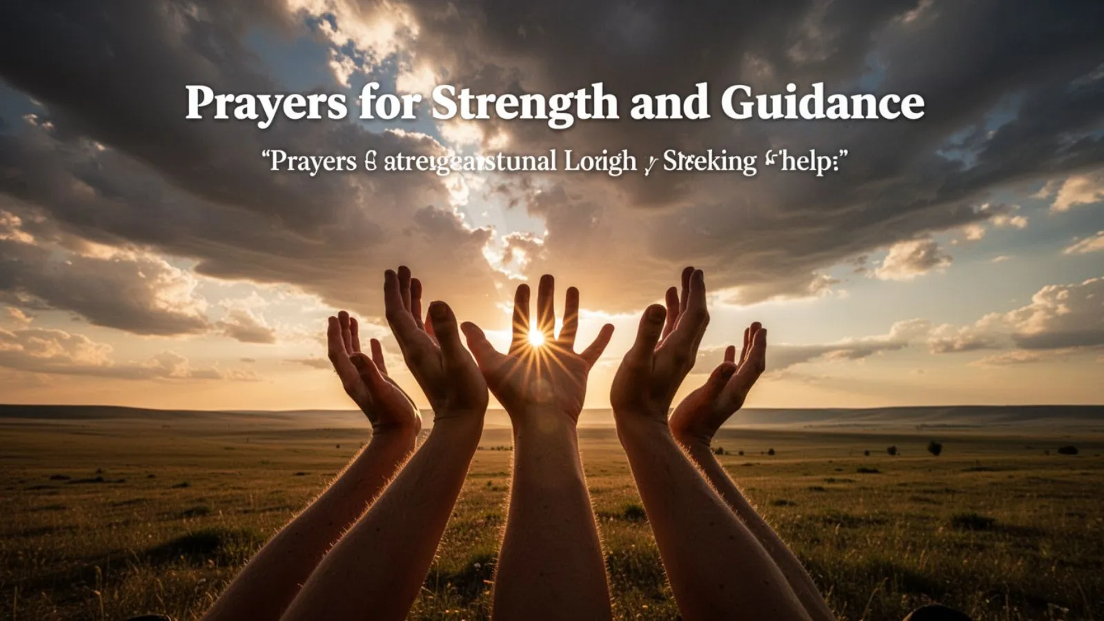 Prayers for Strength and Guidance