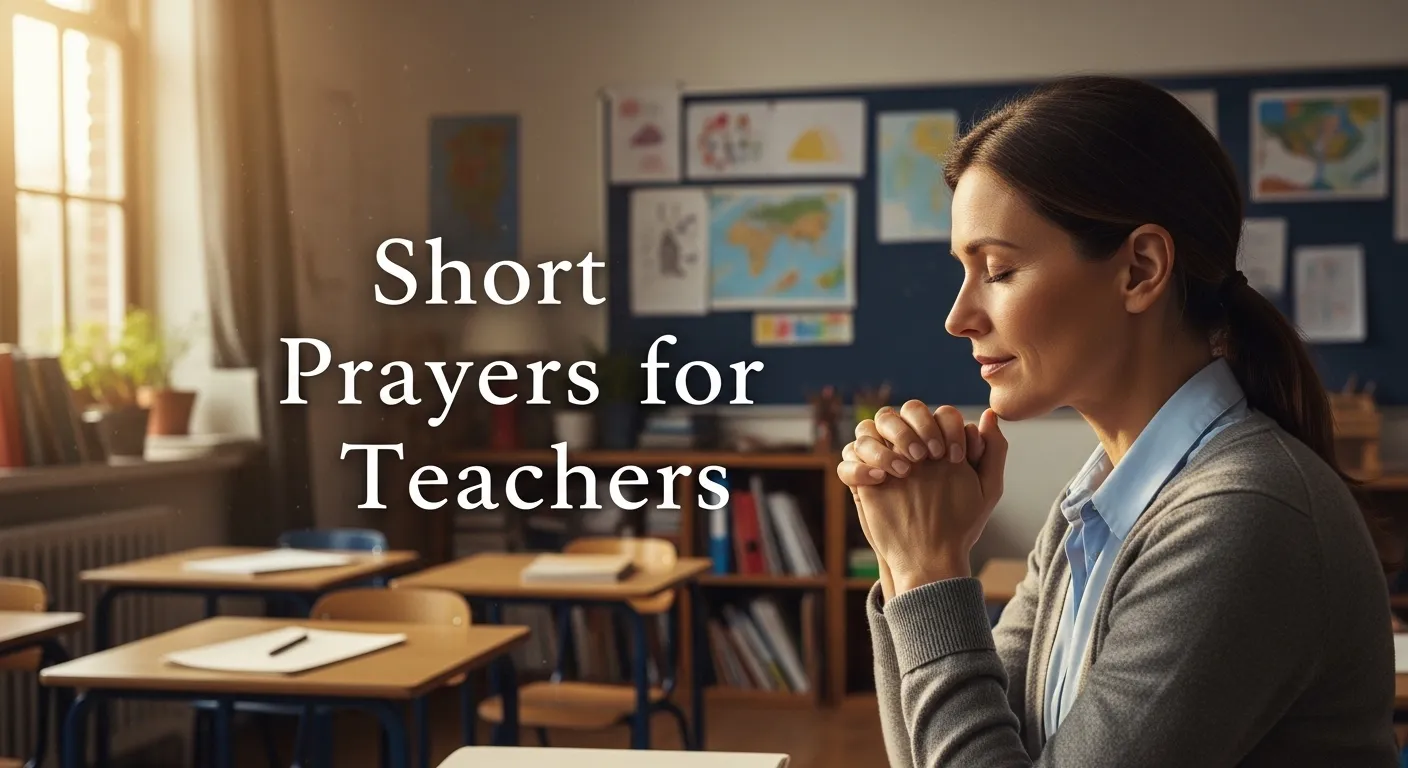 Short Prayers for Teachers