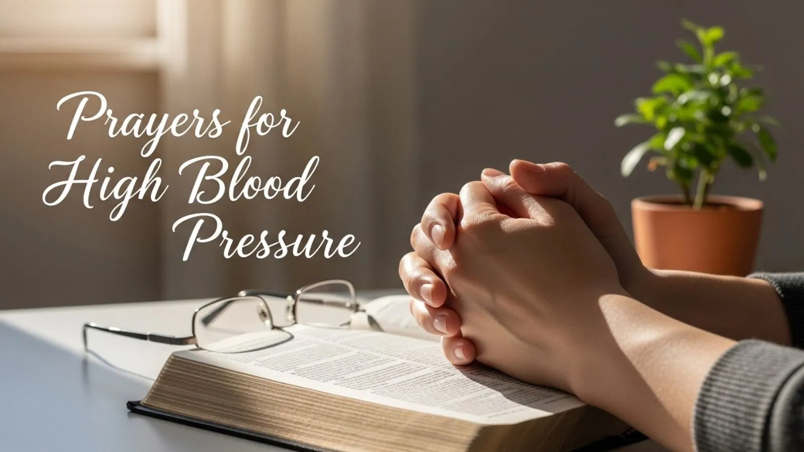 Prayers for High Blood Pressure