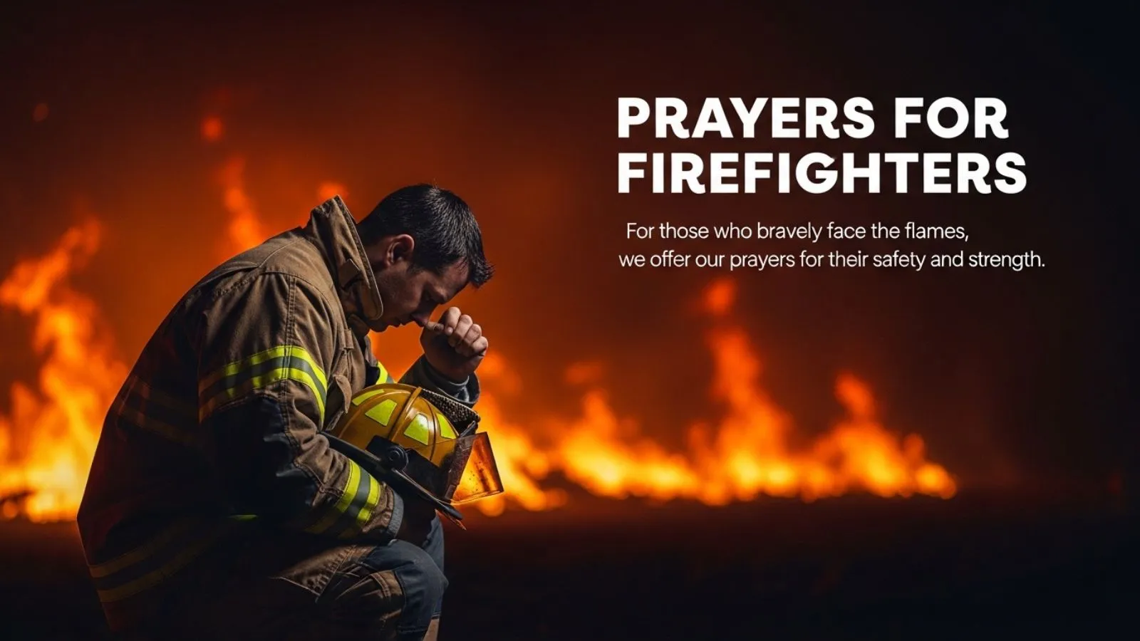 Prayers for Firefighters