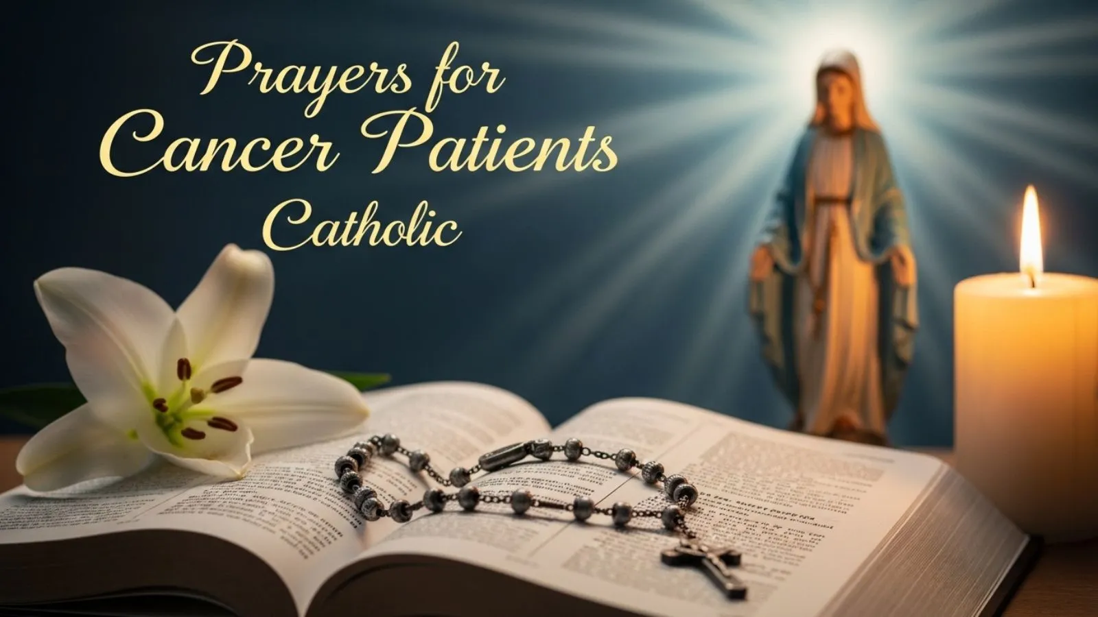 Prayers for Cancer Patients Catholic