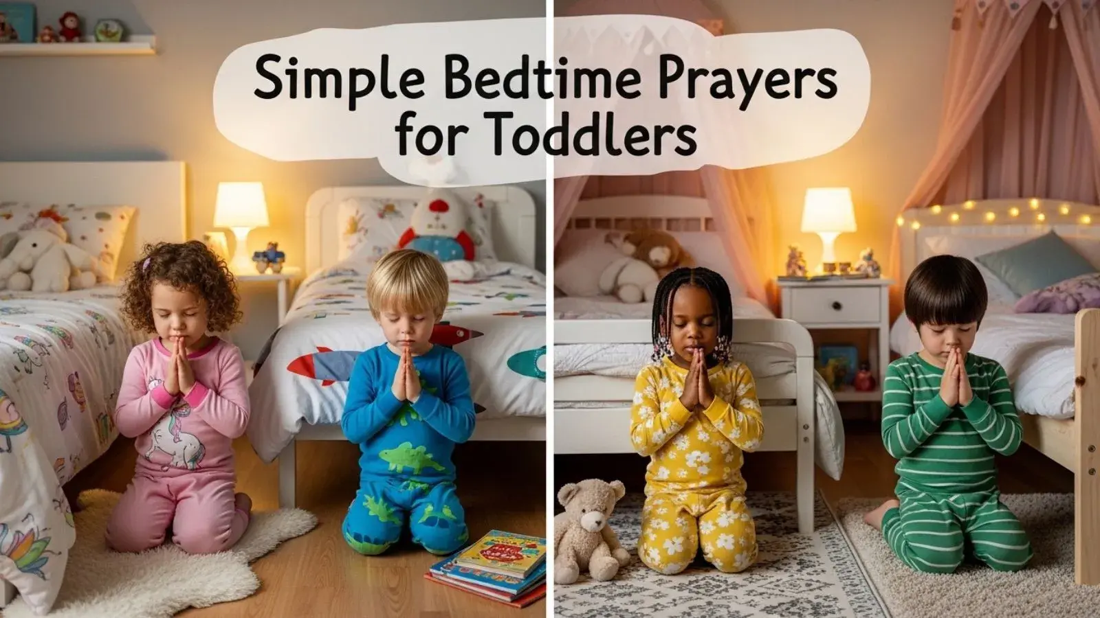 Simple Bedtime Prayers for Toddlers