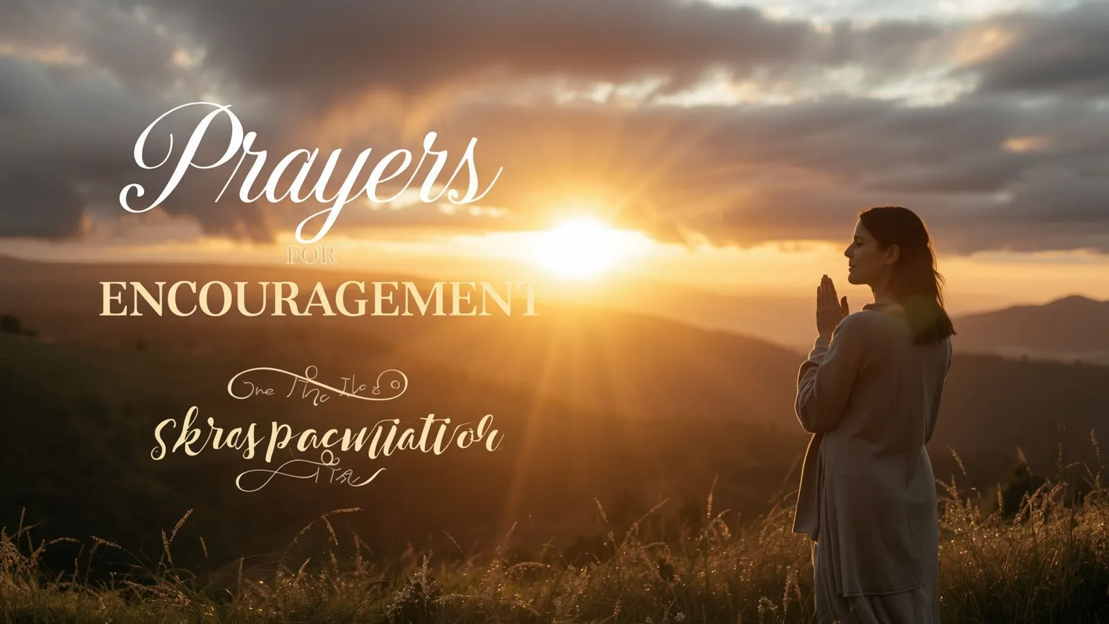 Prayers for Encouragement and Hope