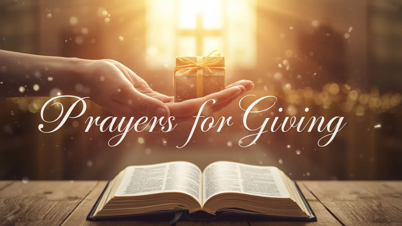 Prayers for Giving
