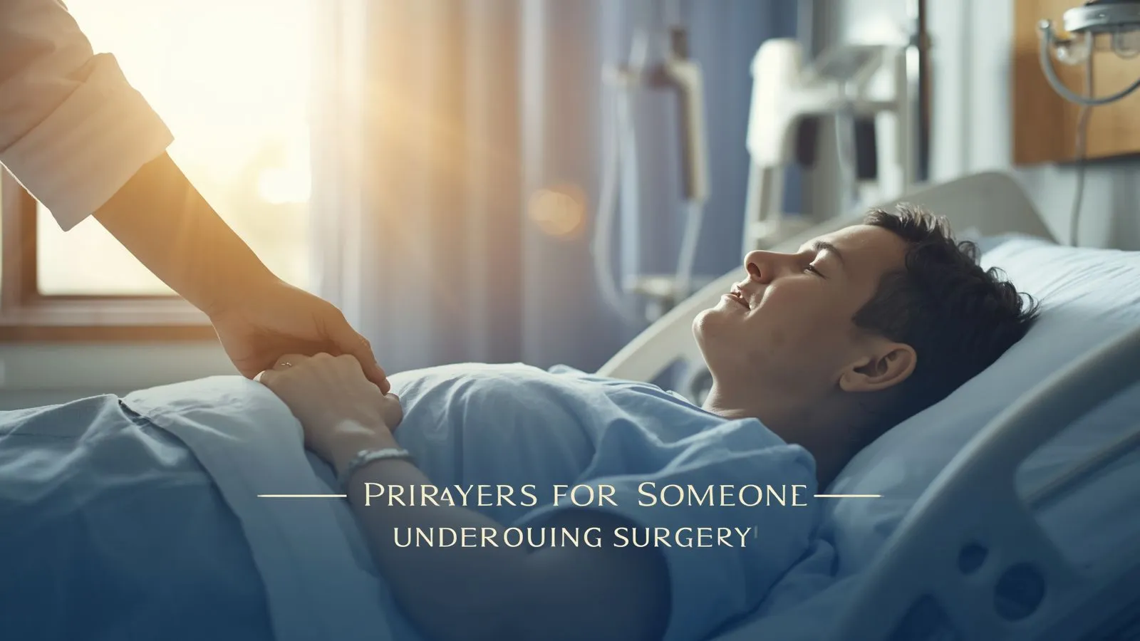 prayers for someone undergoing surgery