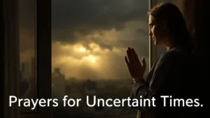 prayers for uncertain times
